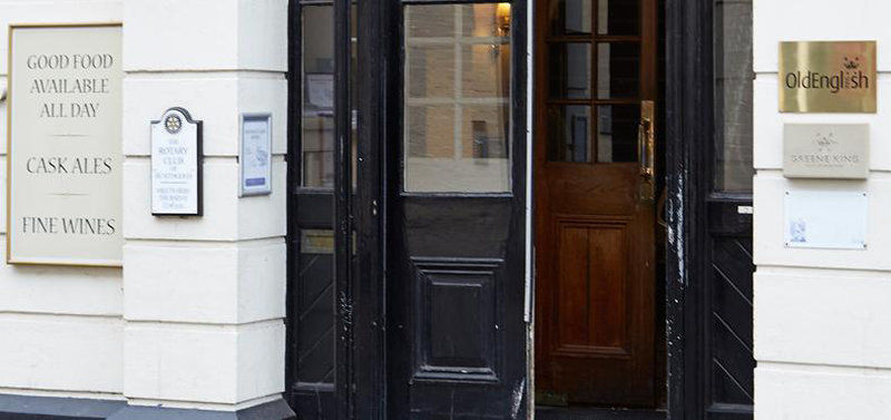 George Hotel By Greene King Inns Huntingdon Buitenkant foto