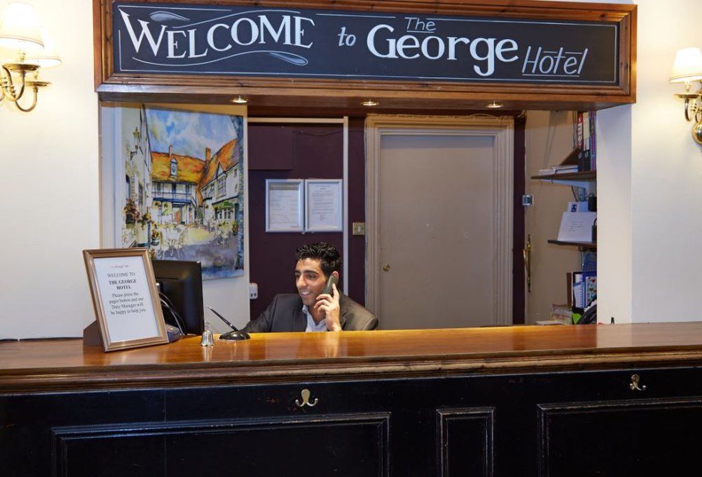 George Hotel By Greene King Inns Huntingdon Buitenkant foto